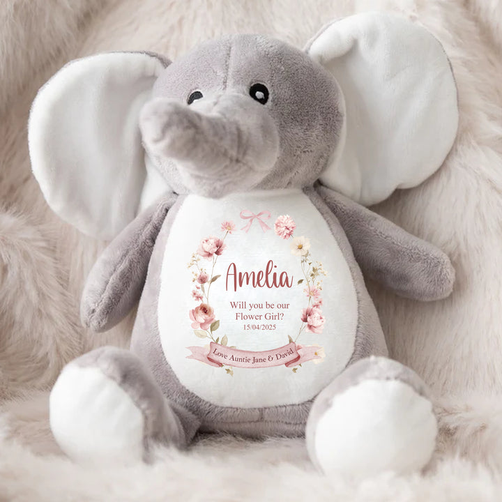 Personalised Flower Girl Teddy/Bunny