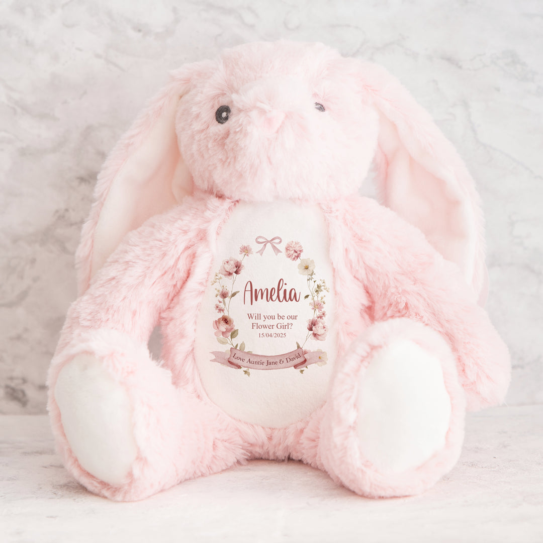 Personalised Flower Girl Teddy/Bunny
