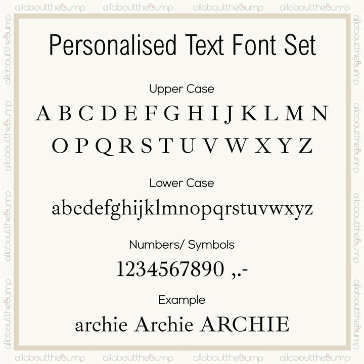 Personalised Wedding Favour Bag Stickers