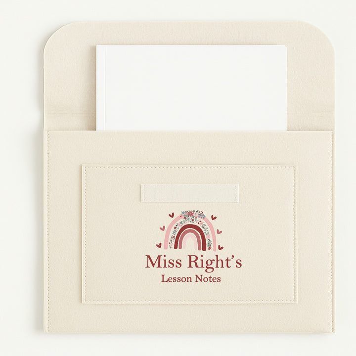 Personalised Teachers Notes Folder