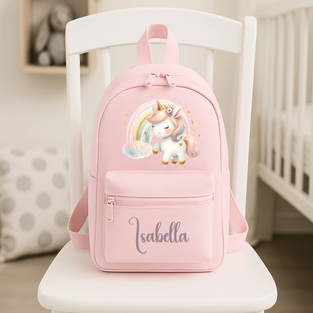 Personalised Toddler Unicorn Backpack