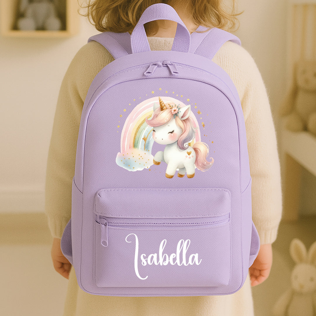 Personalised Toddler Unicorn Backpack