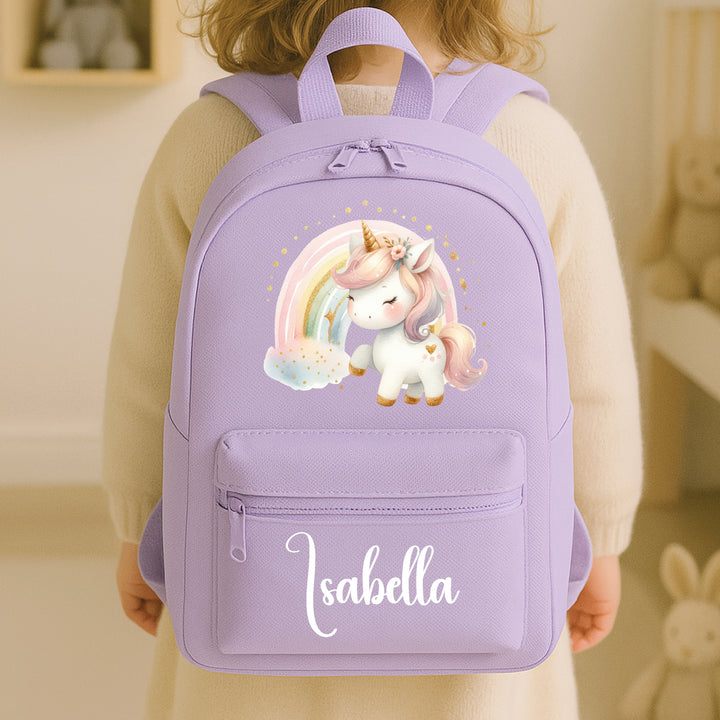 Personalised Toddler Unicorn Backpack