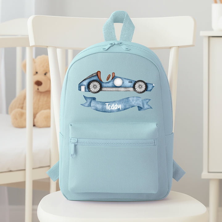 Personalised Toddler Cars Backpack