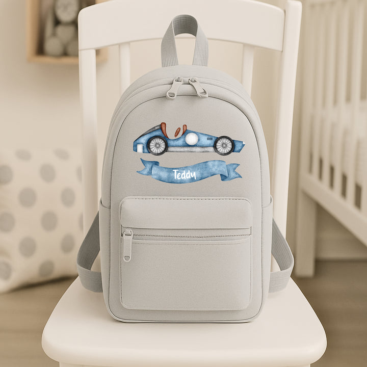 Personalised Toddler Cars Backpack