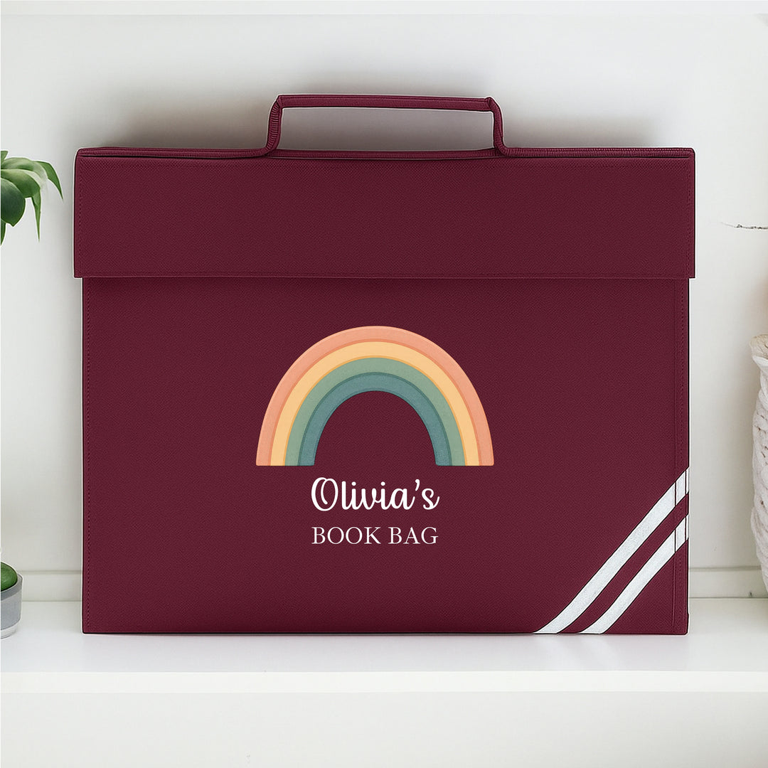 Personalised School Book Bag Folder
