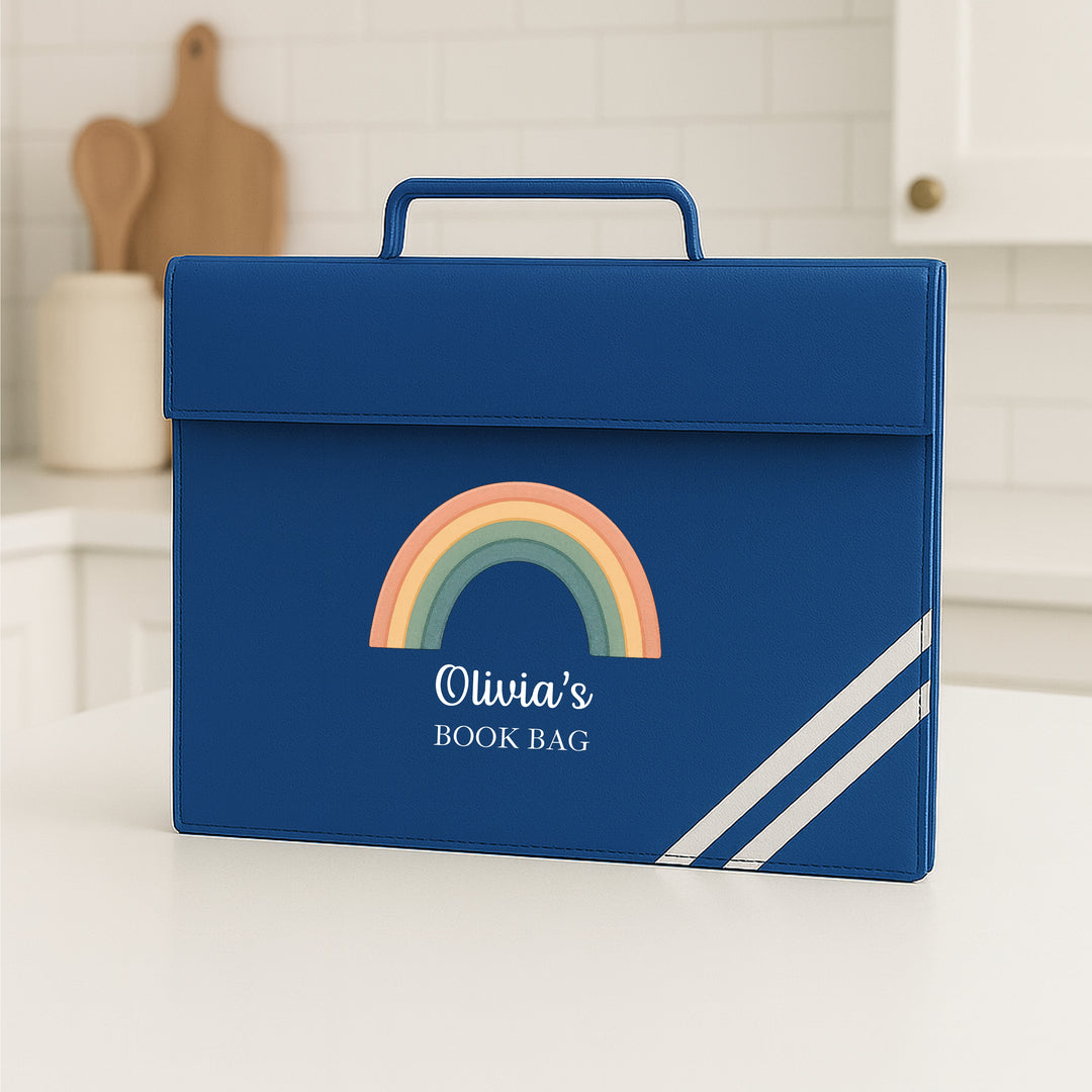 Personalised School Book Bag Folder