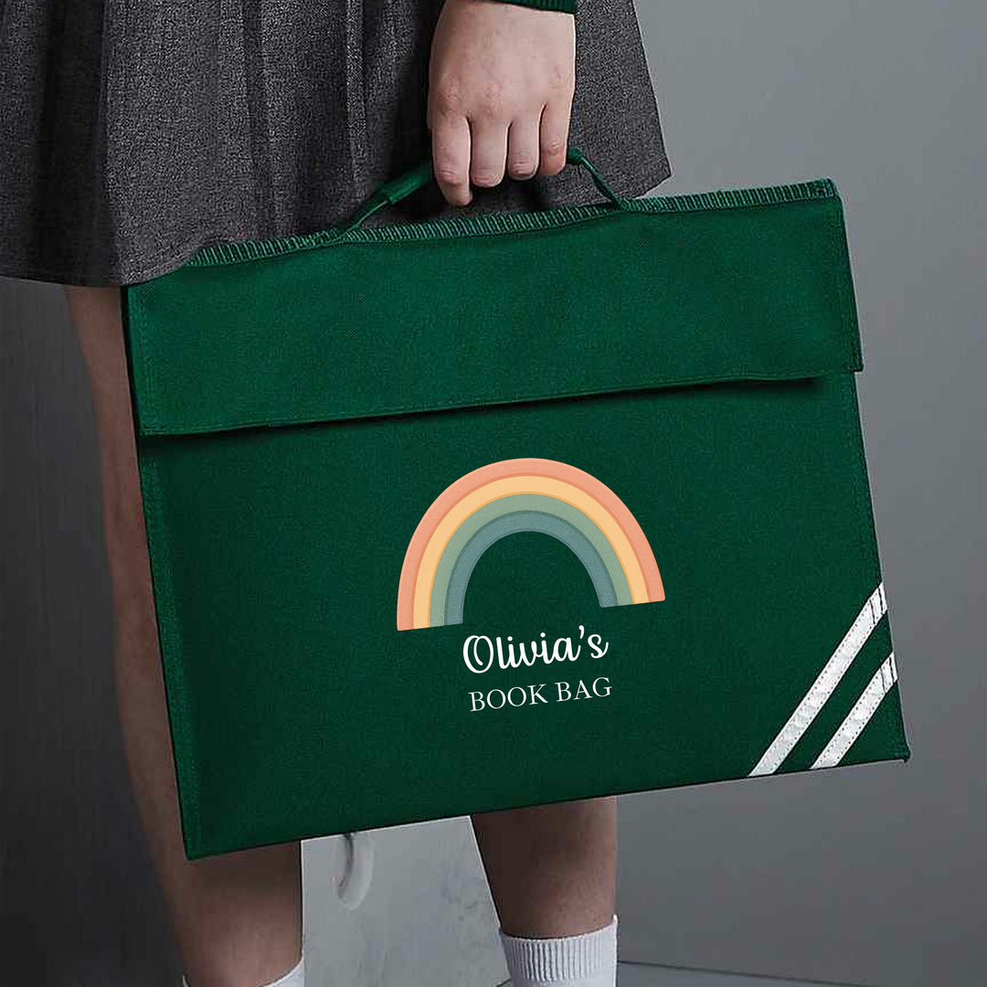 Personalised School Book Bag Folder