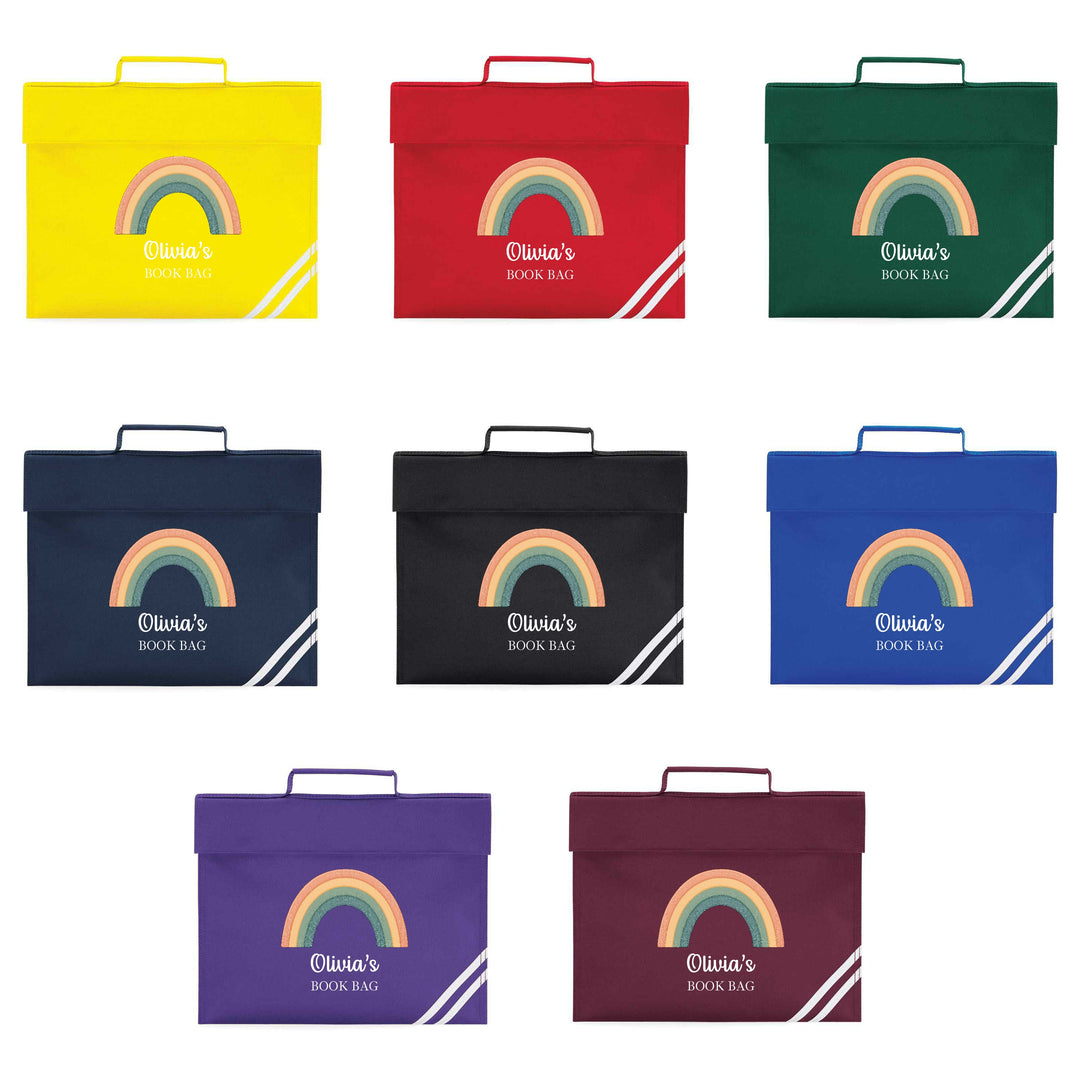 Personalised School Book Bag Folder