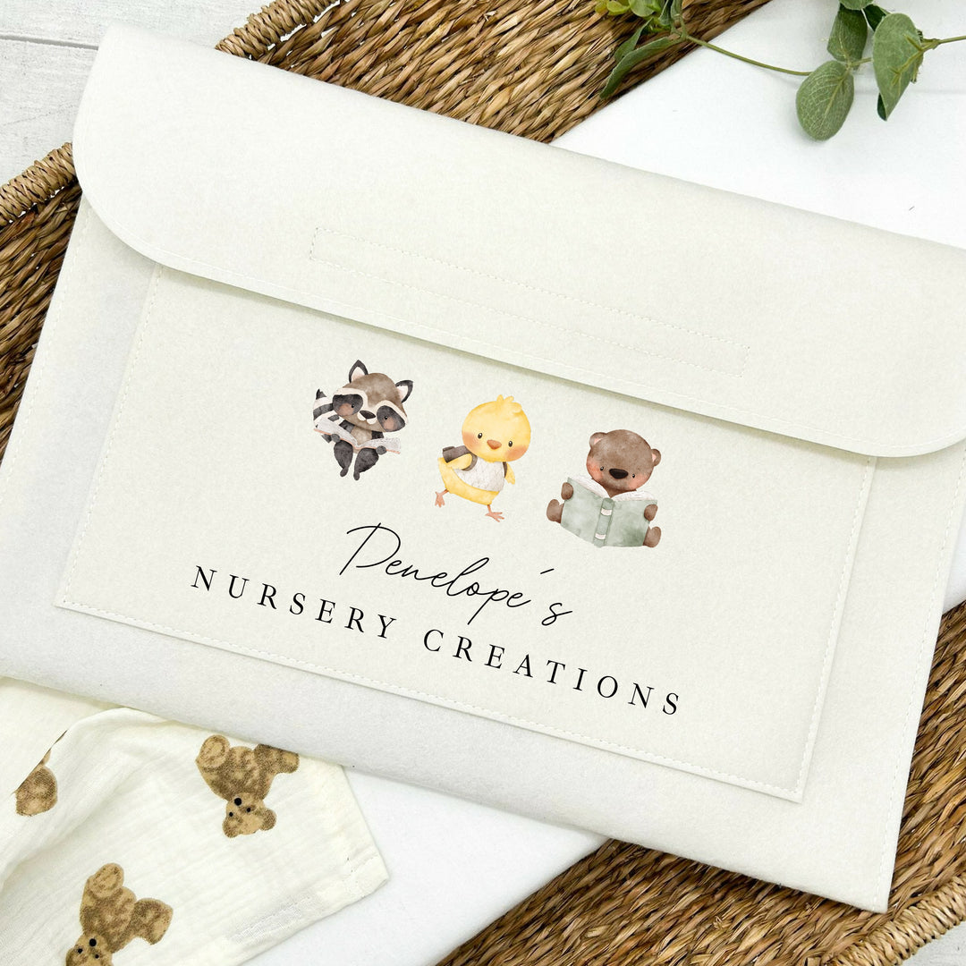 Personalised School Art Work Folder