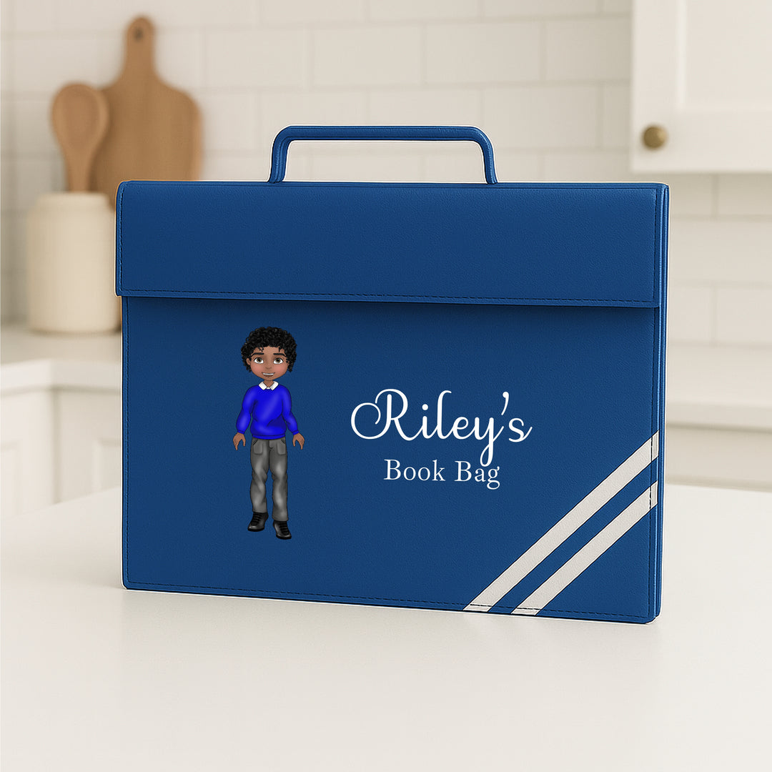 Personalised School Book Bag Folder