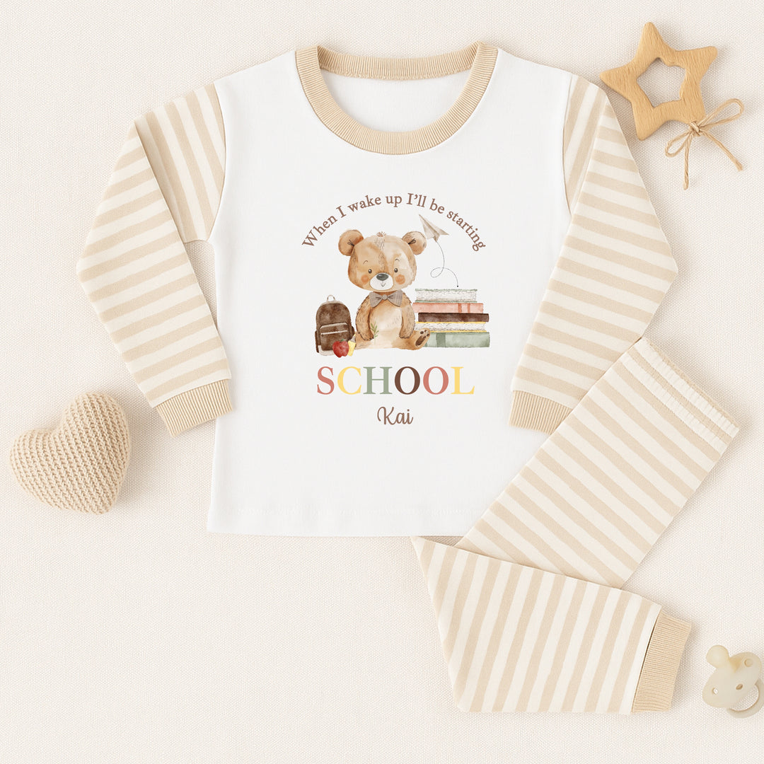 Personalised First Day Of School Pyjamas