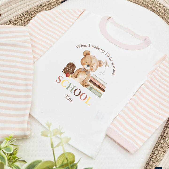 Personalised First Day Of School Pyjamas