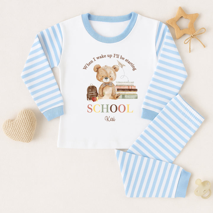 Personalised First Day Of School Pyjamas