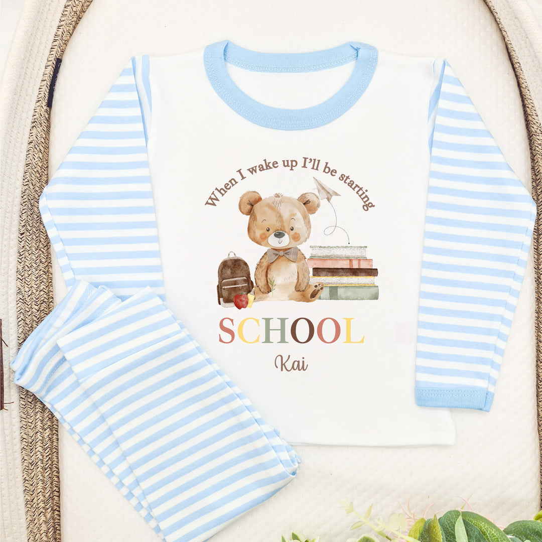 Personalised First Day Of School Pyjamas
