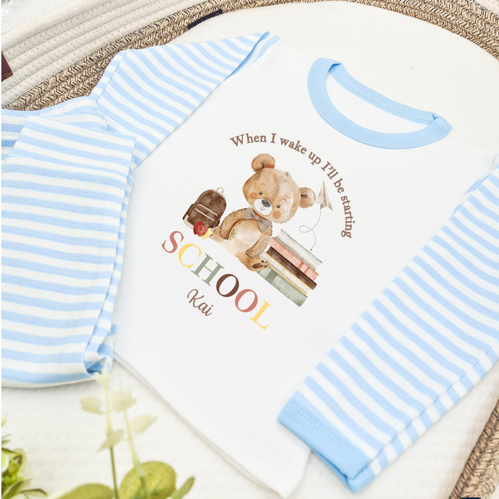 Personalised First Day Of School Pyjamas