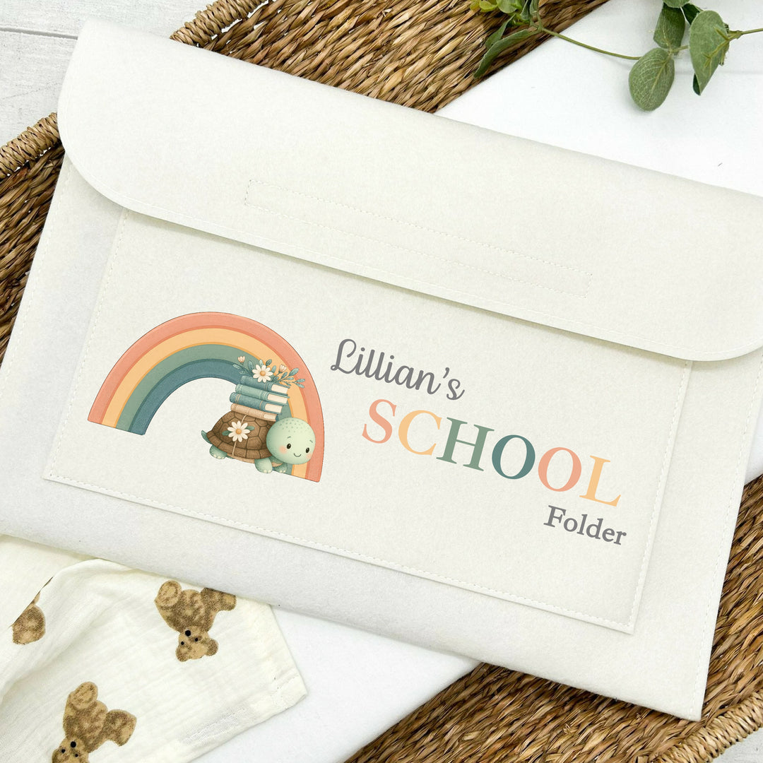 Personalised School Art Work Folder