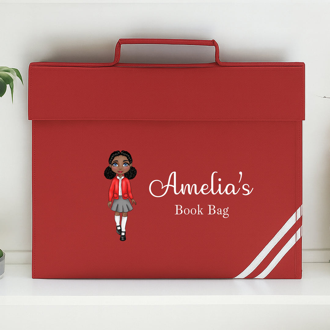 Personalised School Book Bag Folder