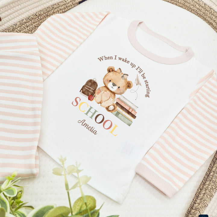 Personalised First Day Of School Pyjamas