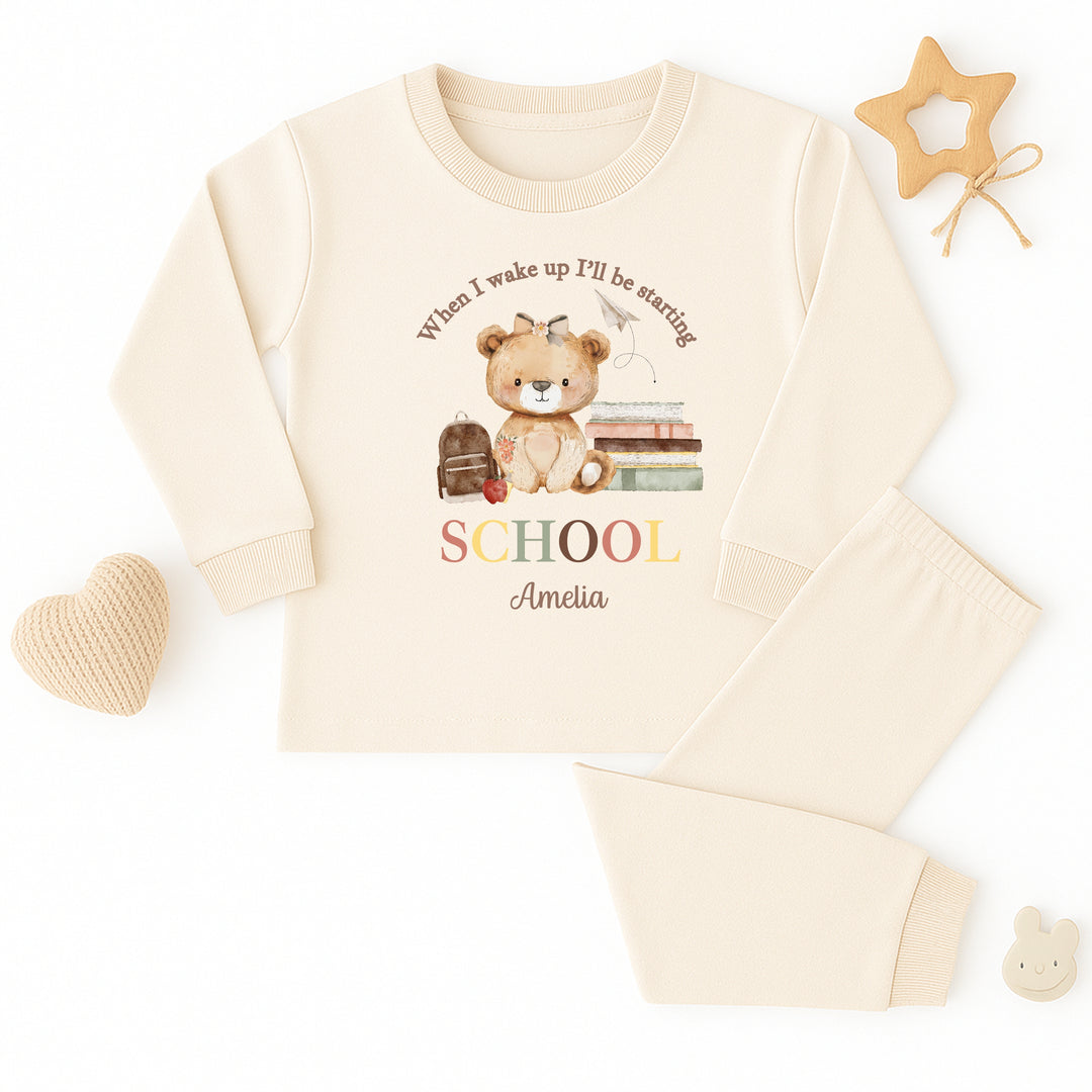 Personalised First Day Of School Pyjamas