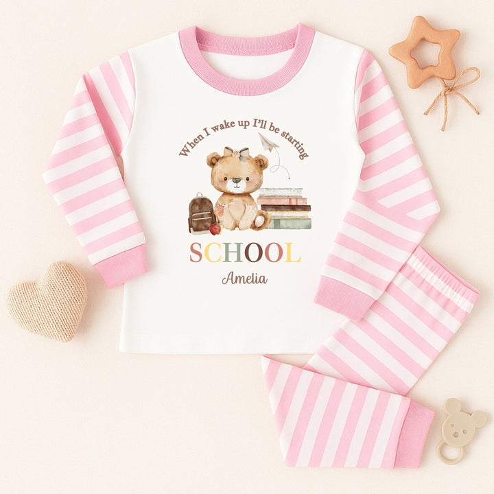 Personalised First Day Of School Pyjamas