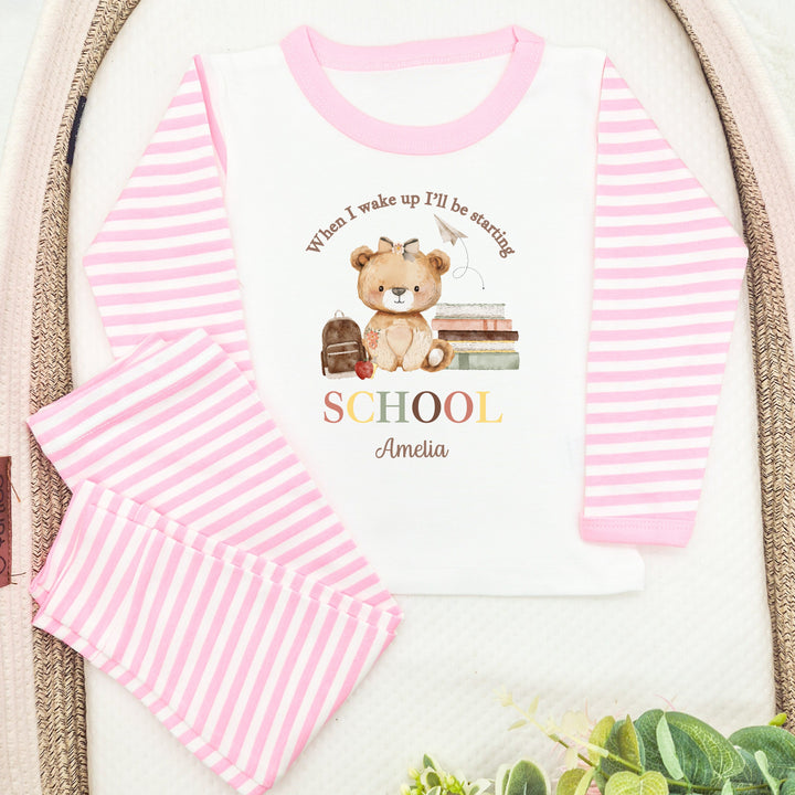 Personalised First Day Of School Pyjamas