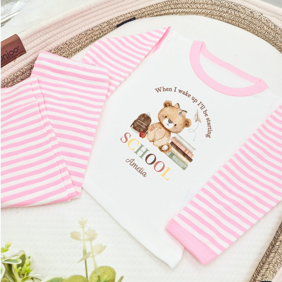 Personalised First Day Of School Pyjamas