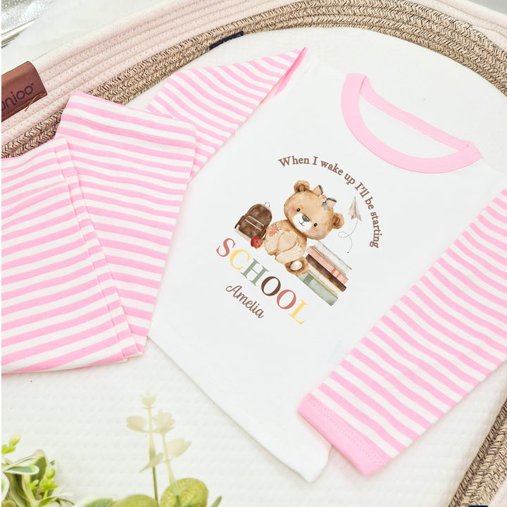 Personalised First Day Of School Pyjamas
