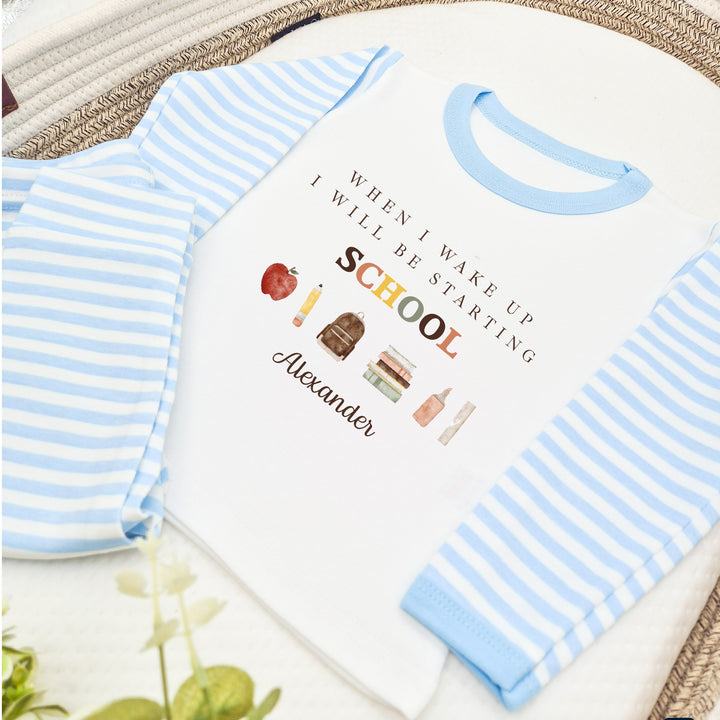 Personalised First Day Of School Pyjamas