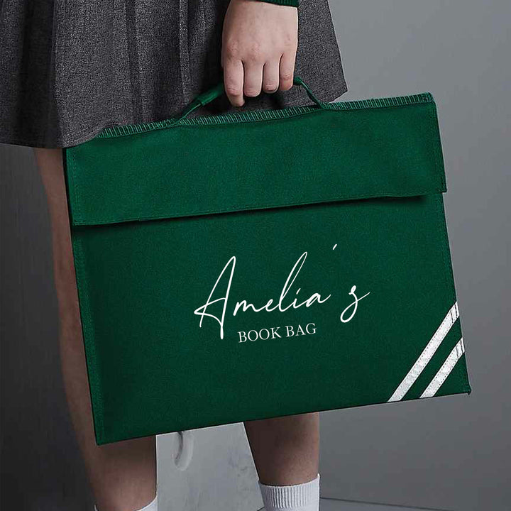 Personalised School Book Bag Folder