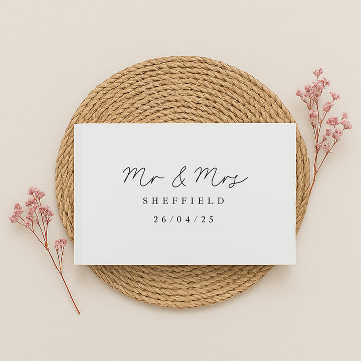 Personalised Wedding Guest Book