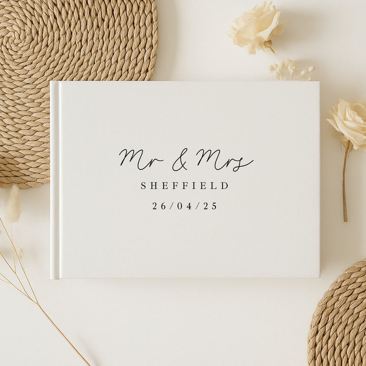 Personalised Wedding Guest Book
