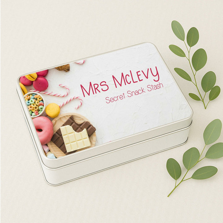 Personalised Teachers Treat Tin