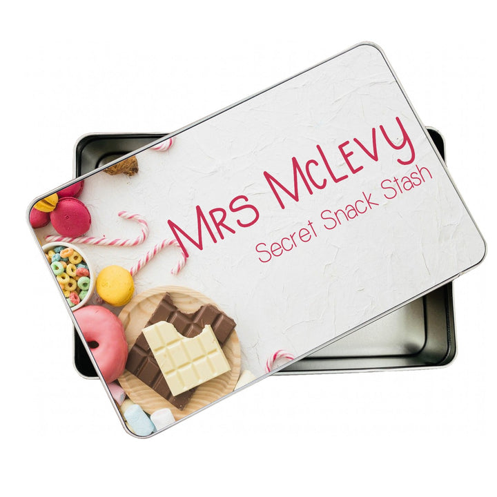 Personalised Teachers Treat Tin