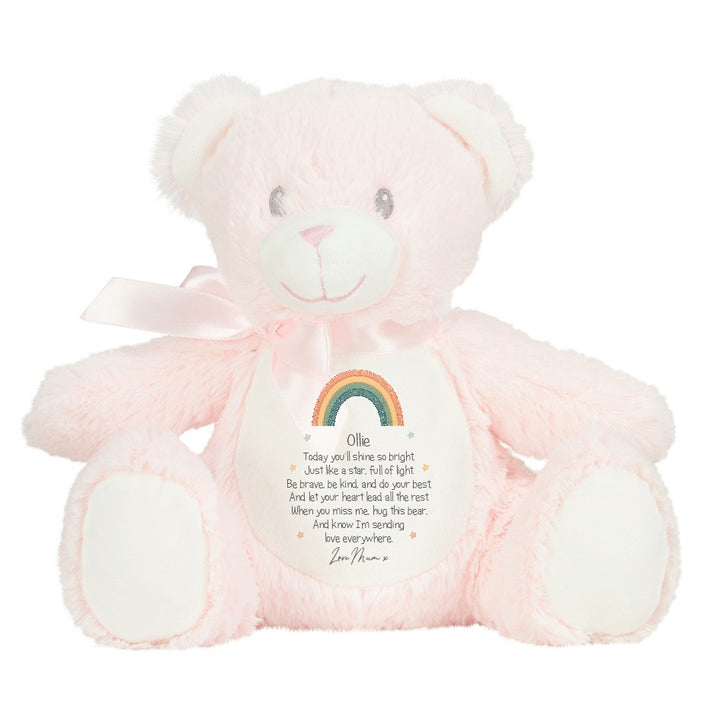 Personalised First Day Of School Teddy