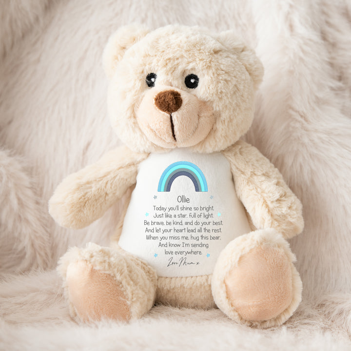 Personalised First Day Of School Teddy