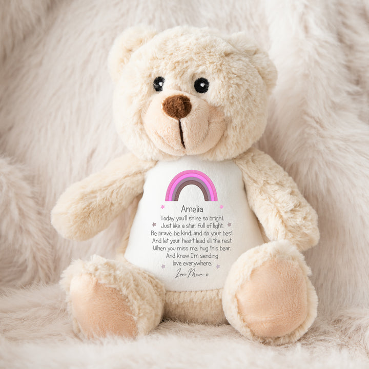 Personalised First Day Of School Teddy