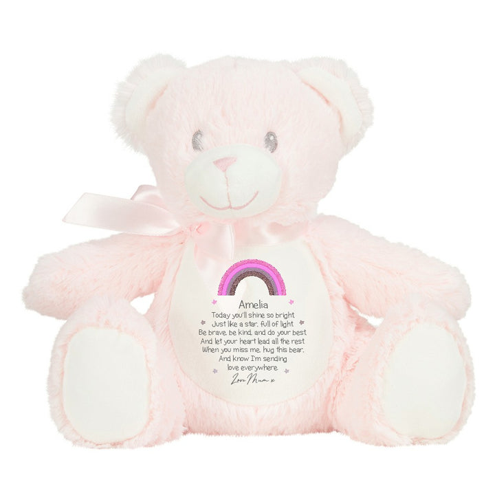 Personalised First Day Of School Teddy