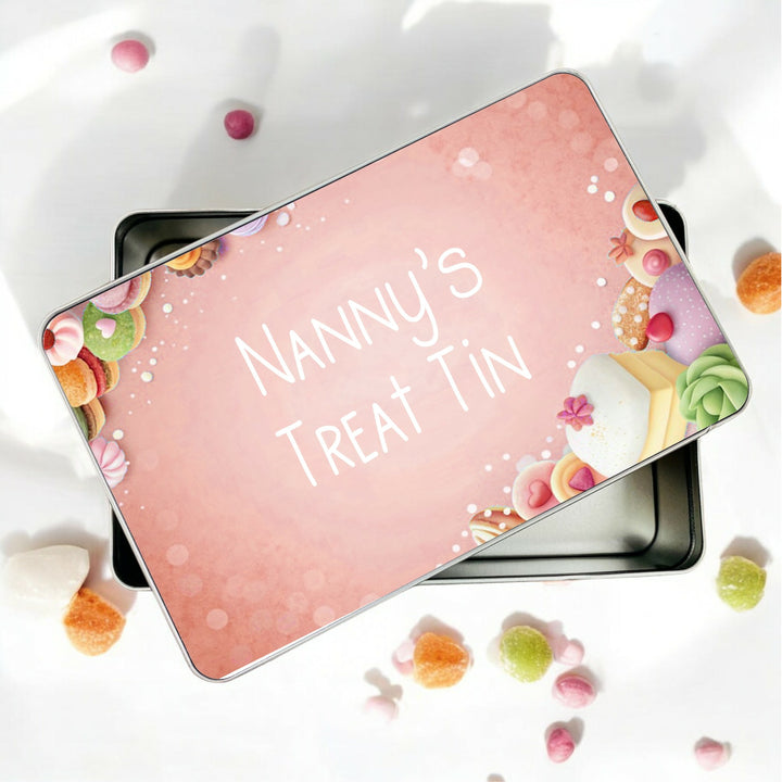 Nanny's Treat Tin – Personalised Gift for Her
