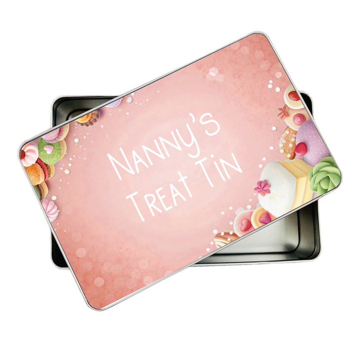 Nanny's Treat Tin – Personalised Gift for Her