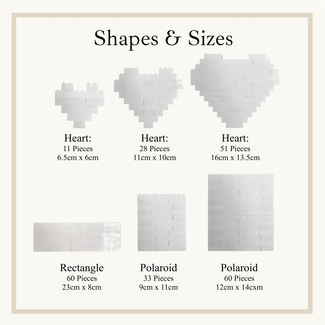 Wedding Date Photo Building Blocks