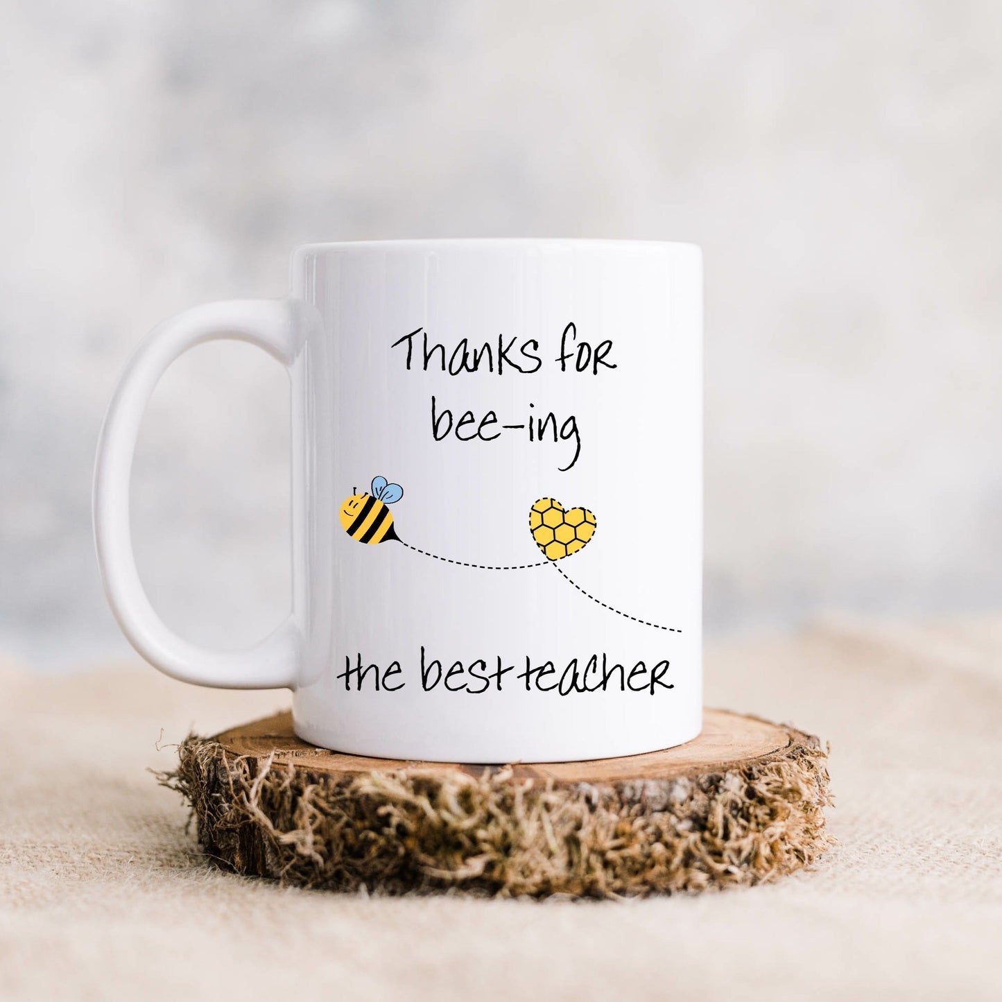 Thanks for Bee-ing the Best Teacher Mug