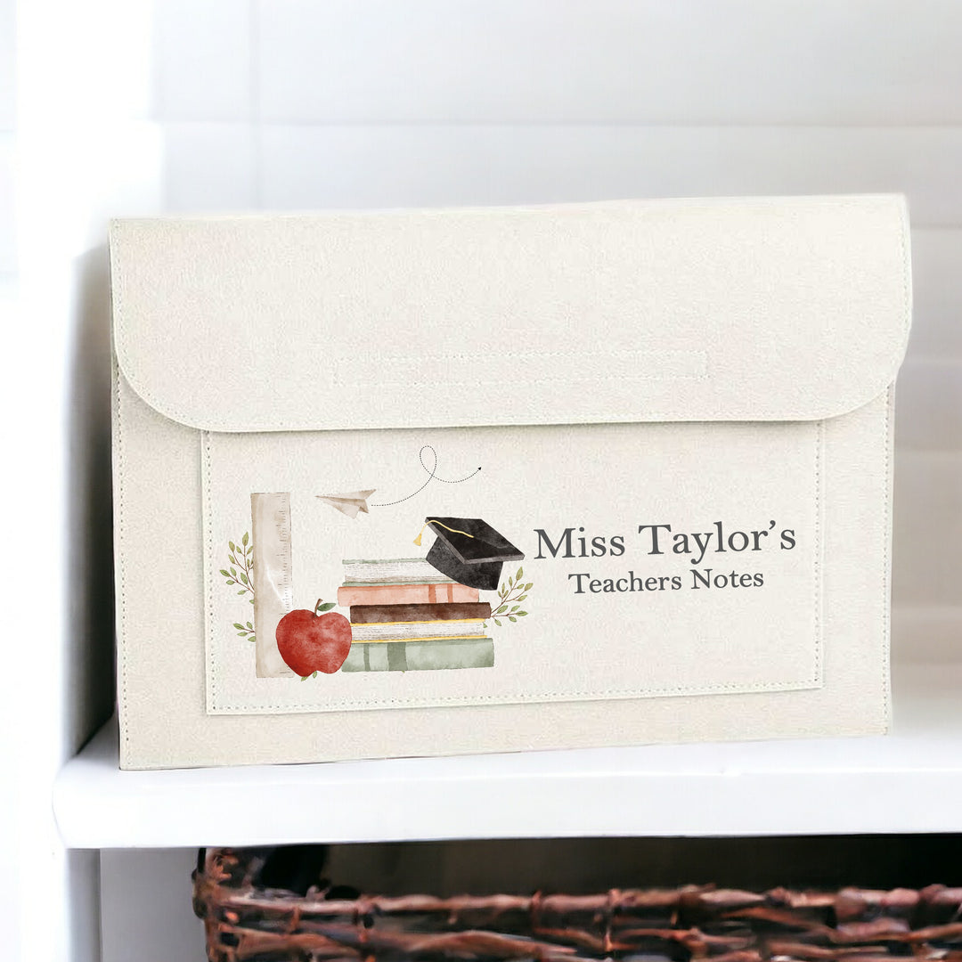 Personalised Teachers Notes Folder