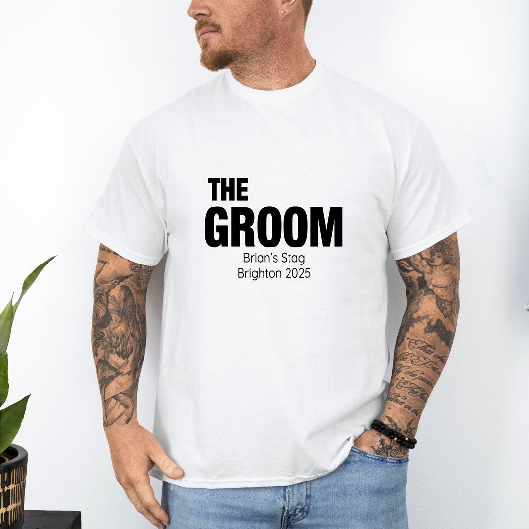 Personalised Team Groom Stag Do T-Shirts