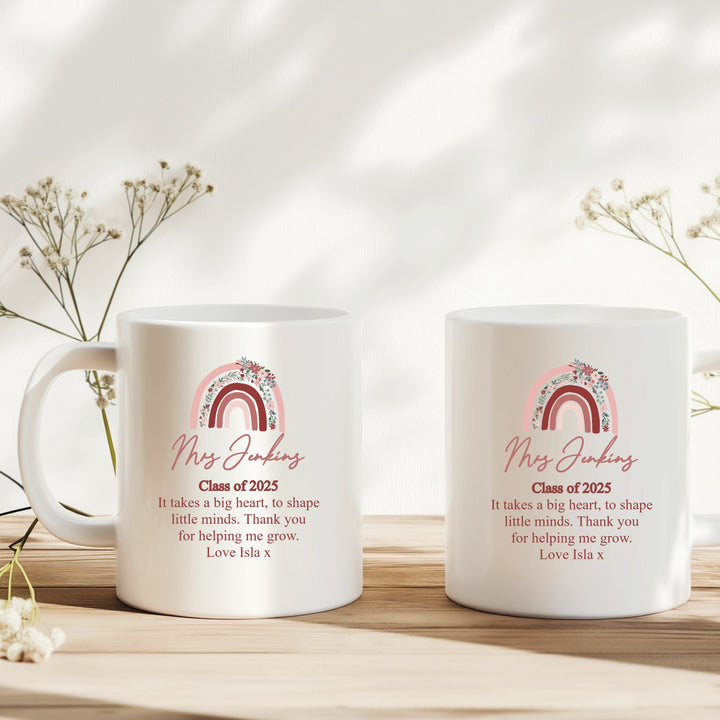 Personalised Teachers Class Mug