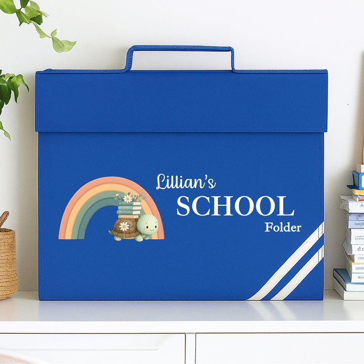 Personalised School Book Bag Folder