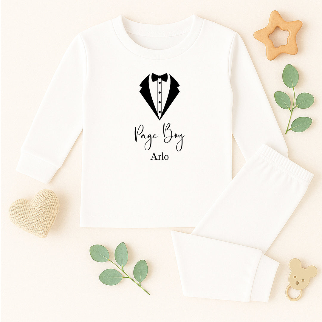 Personalised Page Boy Pyjamas