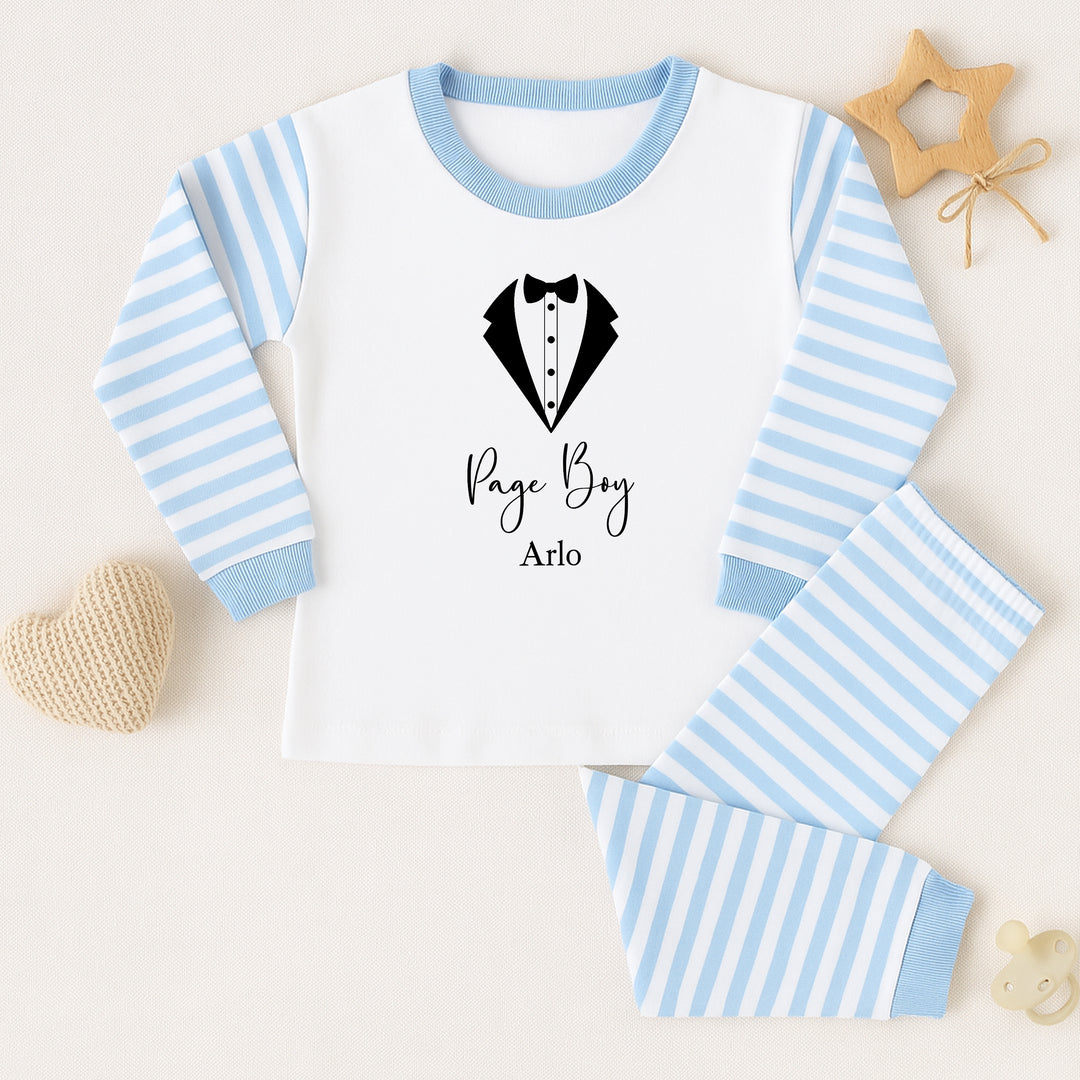 Personalised Page Boy Pyjamas