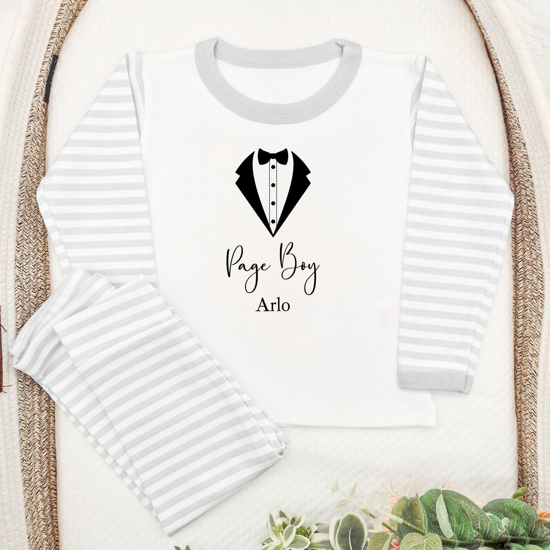 Personalised Page Boy Pyjamas