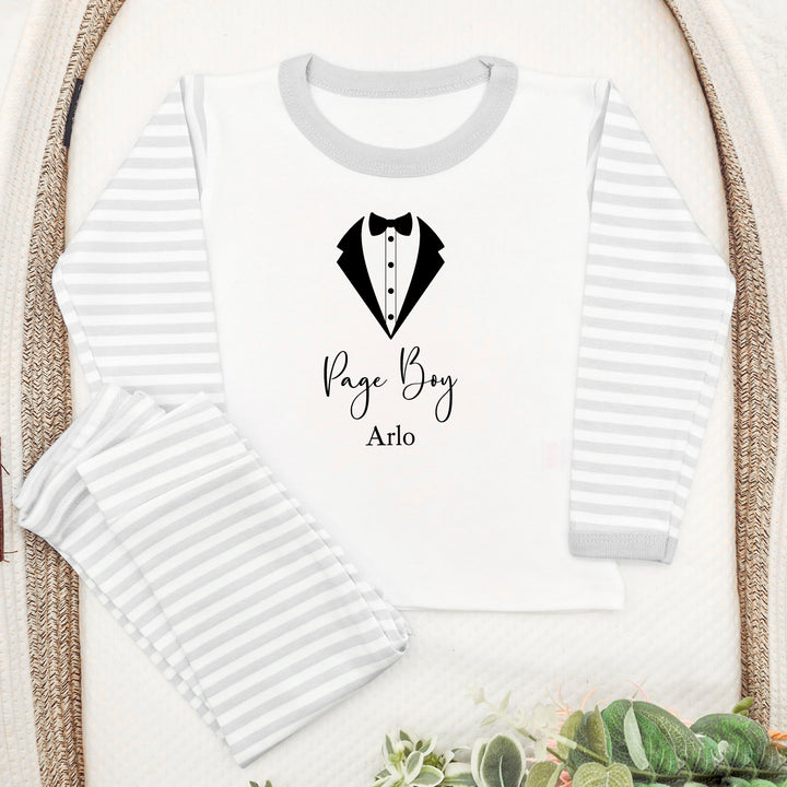 Personalised Page Boy Pyjamas